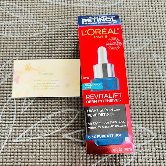 L'Oreal Paris Revitalift Derm Intensives Night Serum with Pure Retinol - Picture 1 of 3